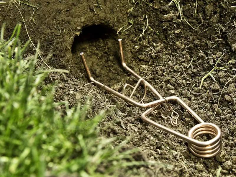 Pièges mécaniques à taupes utilisés par notre taupier à Château-Larcher